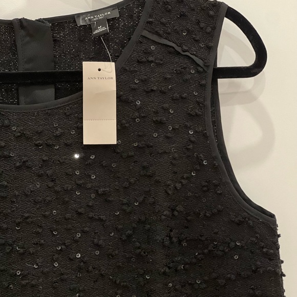 NWT Ann Taylor Sequins Top - Picture 3 of 3